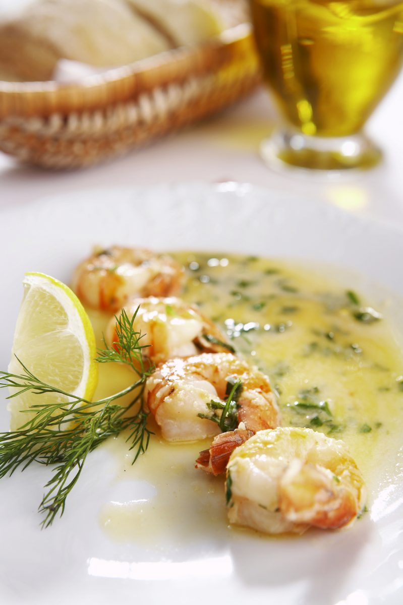 Grilled Lemon Herb Shrimp