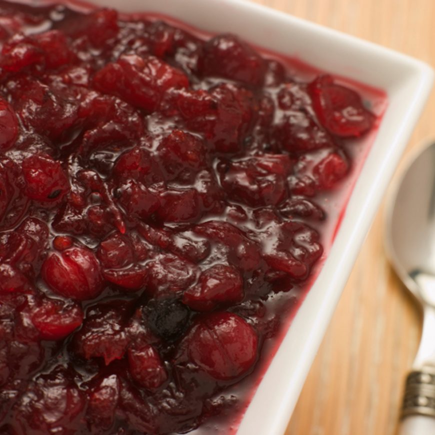 Strawberry-Cranberry Sauce